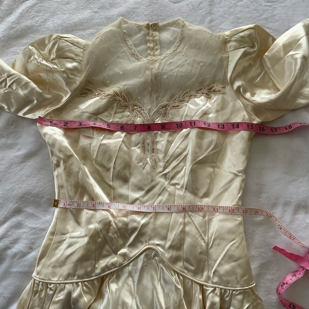 Vintage wedding dress - Picture 6 of 7